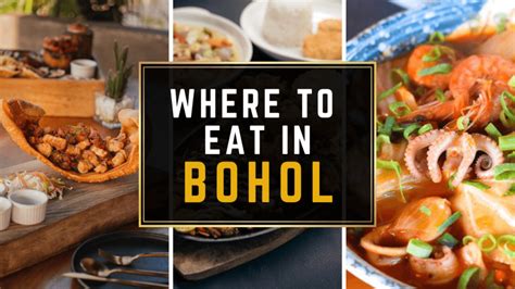 Best Food Delivery in Bohol Province, Visayas .